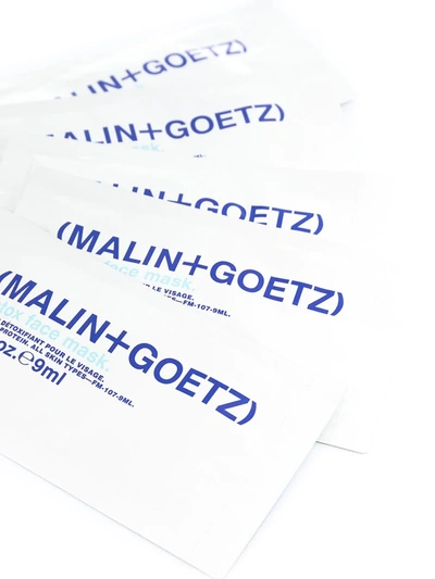 Shop Malin + Goetz Detox Face Mask Travel Set In White
