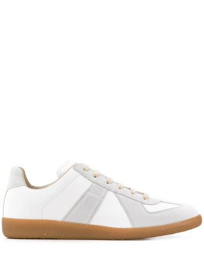 Shop Maison Margiela Sneakers In White