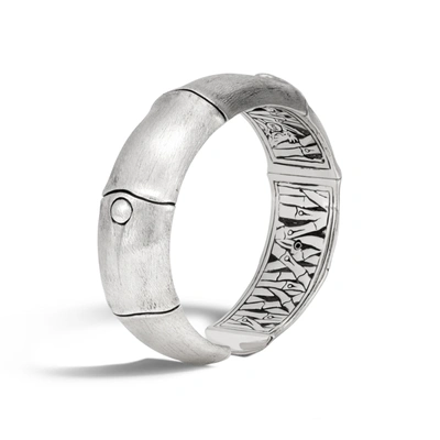 John Hardy Bamboo 16mm Kick Cuff In Sterling Silver