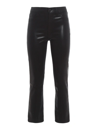 Shop J Brand Alma Trousers In Black
