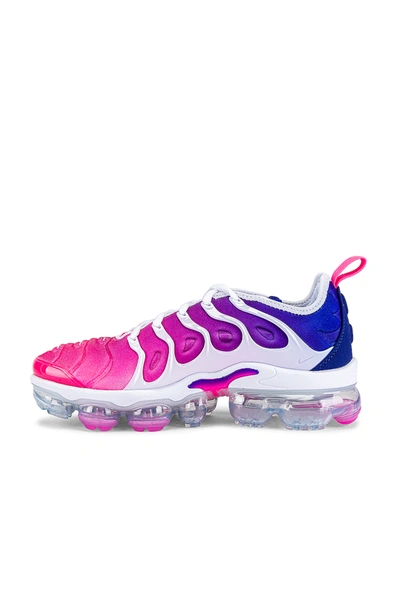 Shop Nike Air Vapormax Plus Sneaker In Multicolor  Pink Blast & Concord Vast Gr