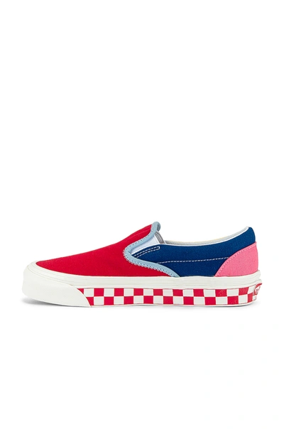 Shop Vans Classic Slip-on 98 Dx In Og Color Mix & Og White