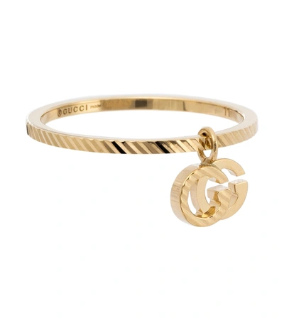 Shop Gucci Gg Running 18kt Gold Ring