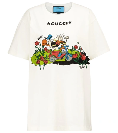 Shop Gucci X Disney® Cotton T-shirt In White