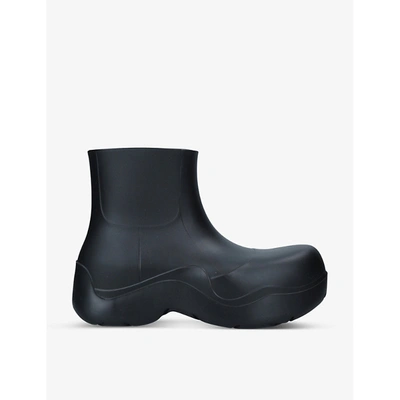Shop Bottega Veneta Bv Puddle Biodegradable Rubber Ankle Boots In Black
