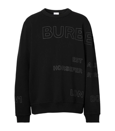 Shop Burberry Logo Sweatshirt