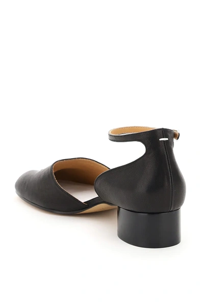 Shop Maison Margiela Tabi Sandals In Black