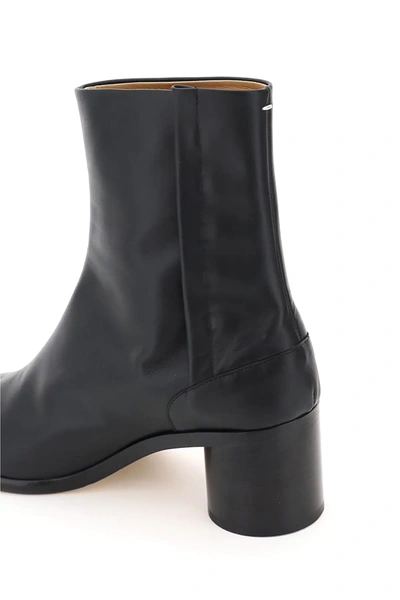 Shop Maison Margiela Tabi Ankle Boots 60 In Black