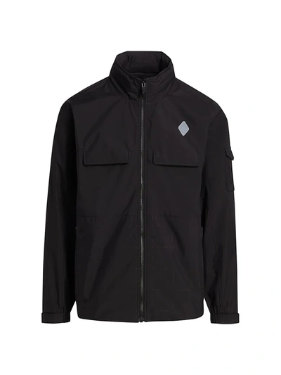 Shop A-cold-wall* Rhombus Storm Jacket In Black