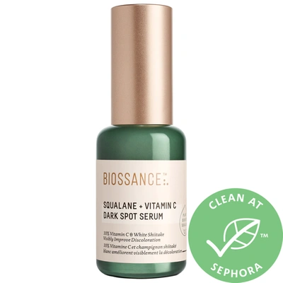 Shop Biossance Squalane + 10% Vitamin C Dark Spot Serum 1.0 oz/ 30 ml