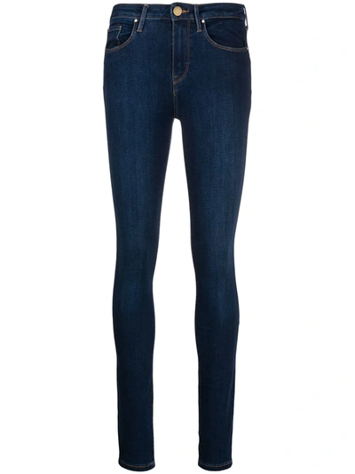 Shop Tommy Hilfiger Mid-rise Skinny Jeans In Blue