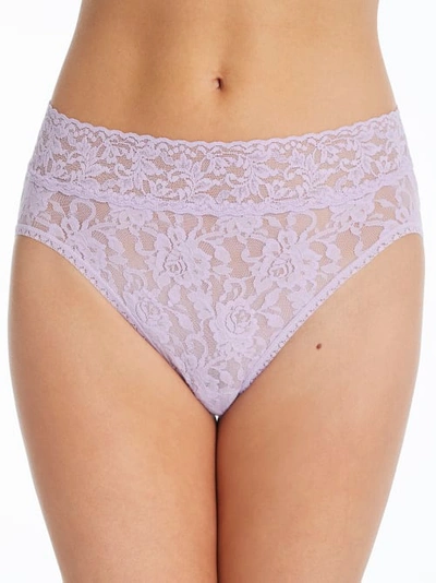 Shop Hanky Panky Signature Lace French Brief In Cool Lavender