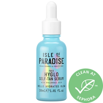 Shop Isle Of Paradise Hyglo Hyaluronic Self-tan Face Serum 1.01 oz/ 30 ml