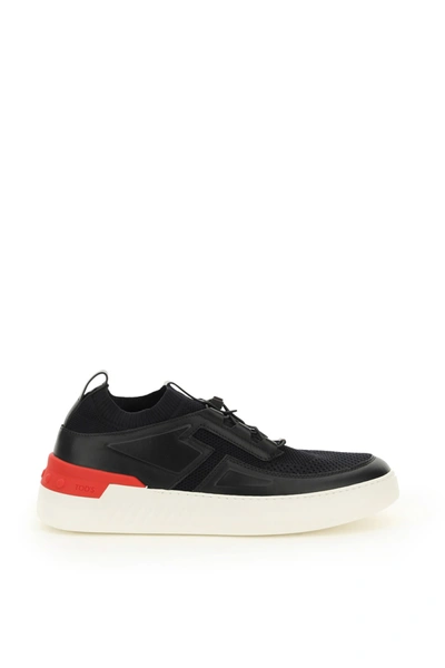 Shop Tod's No Code 14c Sneakers In Nero (black)