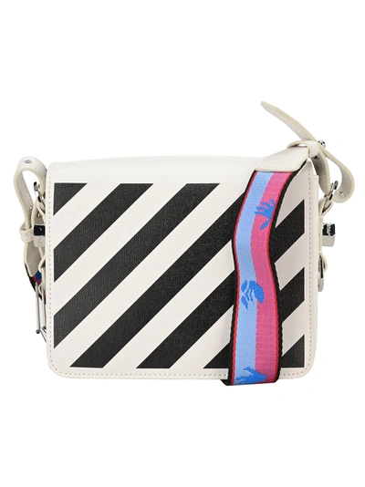 Shop Off-white Off White Diag Mini Flap Bag