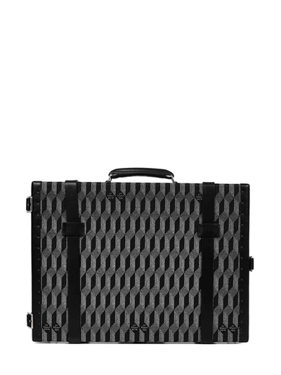 Shop Au Depart Paris Ps4 Trunk Suitcase In Black