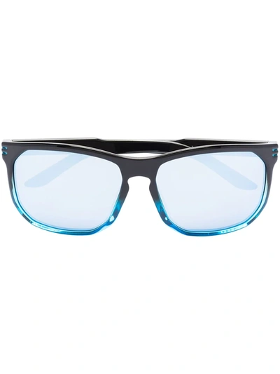 Shop Rudy Project Two-tone Square-frame Sunglasses In Schwarz