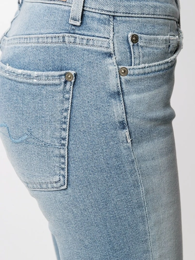 Shop 7 For All Mankind Roxanne Jeans In Blue