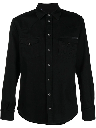 Shop Dolce & Gabbana Shirt In Black