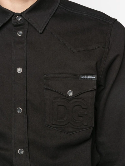 Shop Dolce & Gabbana Shirt In Black