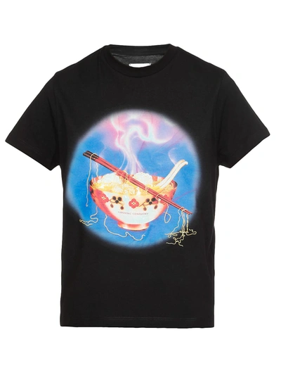 Shop Opening Ceremony Noodle Print T-shirt In Deep Smoke Viol