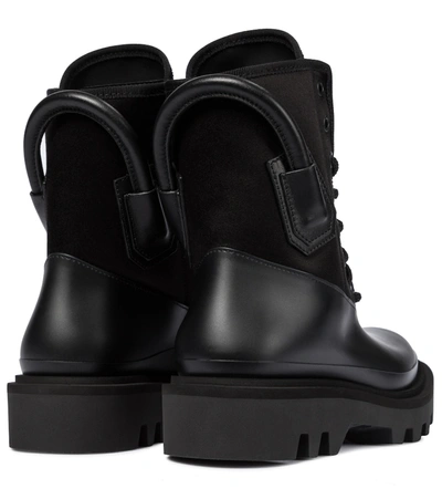 Shop Givenchy Combat Boots In Black