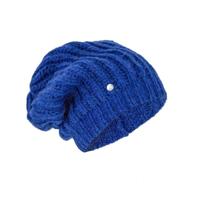 Shop You By Tokarska Hat With Welt Navy Blue