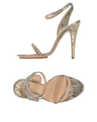 Shop Ports 1961 Sandals In Gold