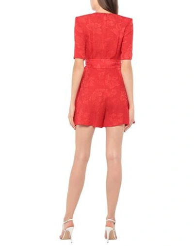 Shop Stella Mccartney Woman Jumpsuit Red Size 8-10 Silk