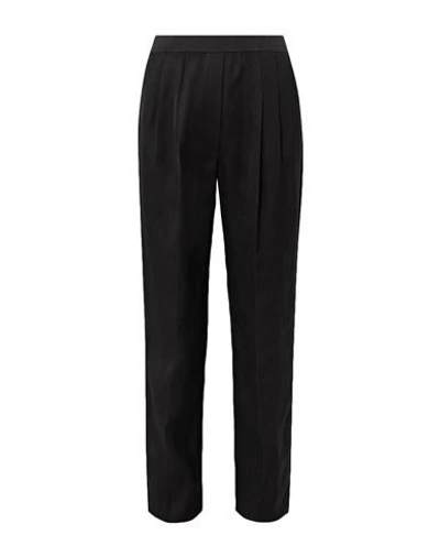 Shop Loulou Studio Woman Pants Black Size L Viscose, Linen