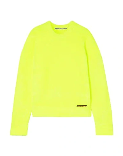 Shop Alexander Wang Sweaters In Yellow