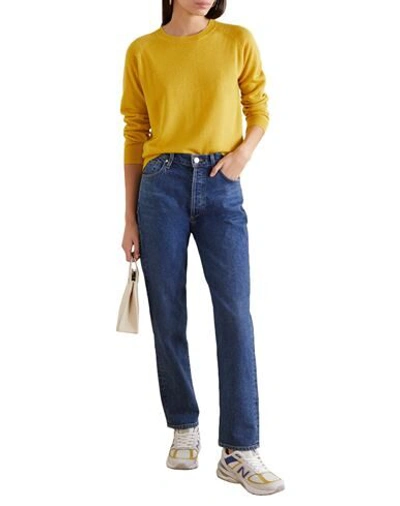 Shop Alexandra Golovanoff Sweaters In Ocher