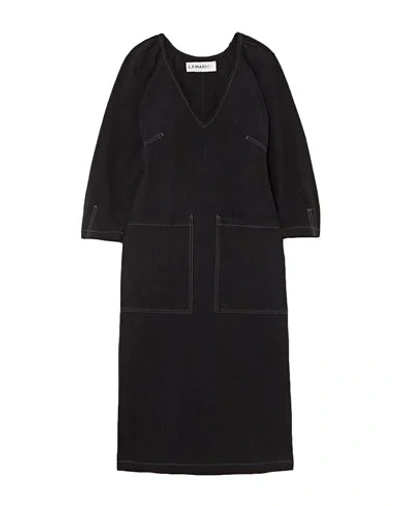 Shop Lf Markey Midi Dresses In Black