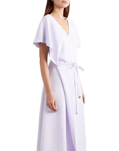 Shop Rosetta Getty Woman Midi Dress Lilac Size 8 Viscose In Purple
