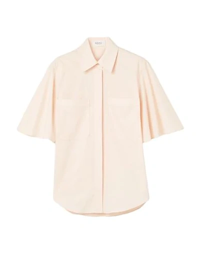 Shop Arias Woman Shirt Pink Size 10 Cotton