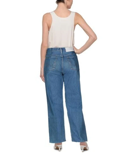 Shop E.l.v Denim E. L.v. Denim Woman Jeans Blue Size 30 Cotton