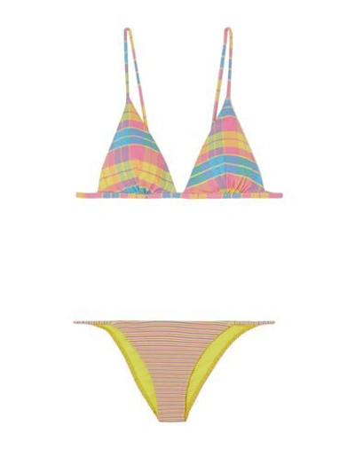 Shop Ack Woman Bikini Pink Size L Polyamide, Elastane