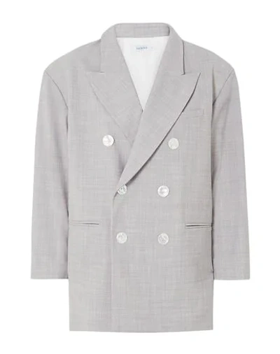 Shop Nackiyé Suit Jackets In Grey