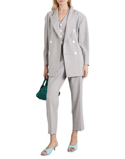 Shop Nackiyé Suit Jackets In Grey