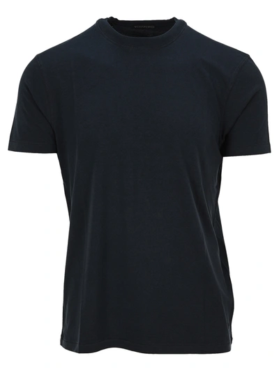 Shop Tom Ford Round Neck T-shirt In Blue