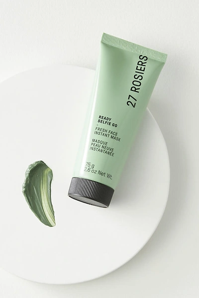 Shop 27 Rosiers Ready Selfie Go Fresh Face Instant Mask In Green