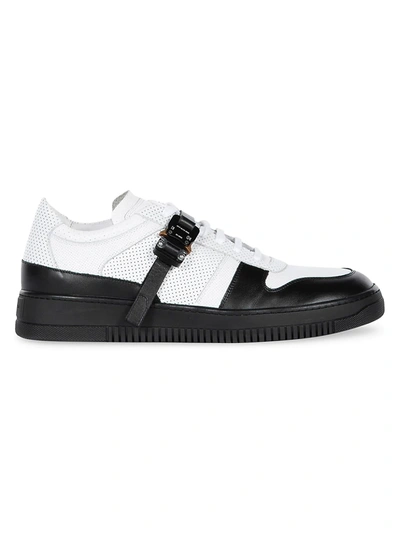 Shop Alyx Buckle Low-top Trainer Sneakers In White