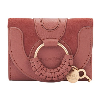 Shop See By Chloé Hana Compact Wallet In Fawn Brown