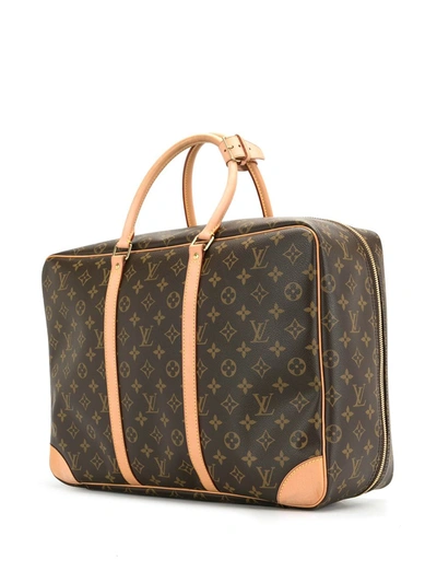 Pre-owned Louis Vuitton 2010  Sirius 45 Holdall In Brown