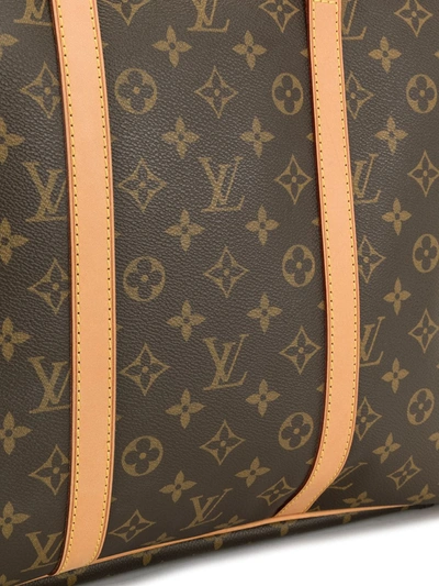 Pre-owned Louis Vuitton 2010  Sirius 45 Holdall In Brown