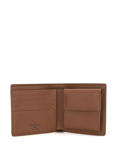 Pre-owned Louis Vuitton 2008  Marco Bi-fold Wallet In Brown