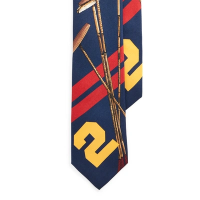 Men's Polo Mallets Woven Tie