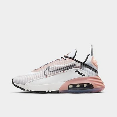 Shop Nike Women's Air Max 2090 Casual Shoes In Summit White/black/champagne