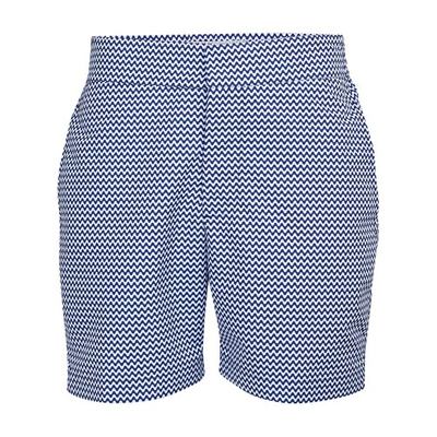 Shop Frescobol Carioca Copacabana Shorts In Navy Blue