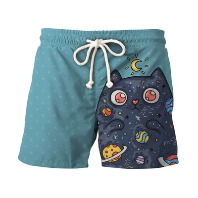 Shop Aloha From Deer Space Cat Shorts